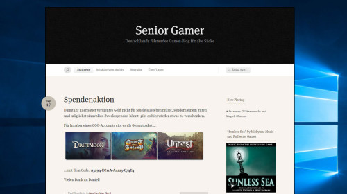 Senior Gamer