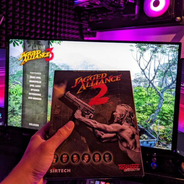 24 Jahre musste ich auf diesen Nachfolger von einem der besten Spiele aller Zeiten warten! Heute geht's endlich los mit Jagged Alliance 3! #ja3 #ja2